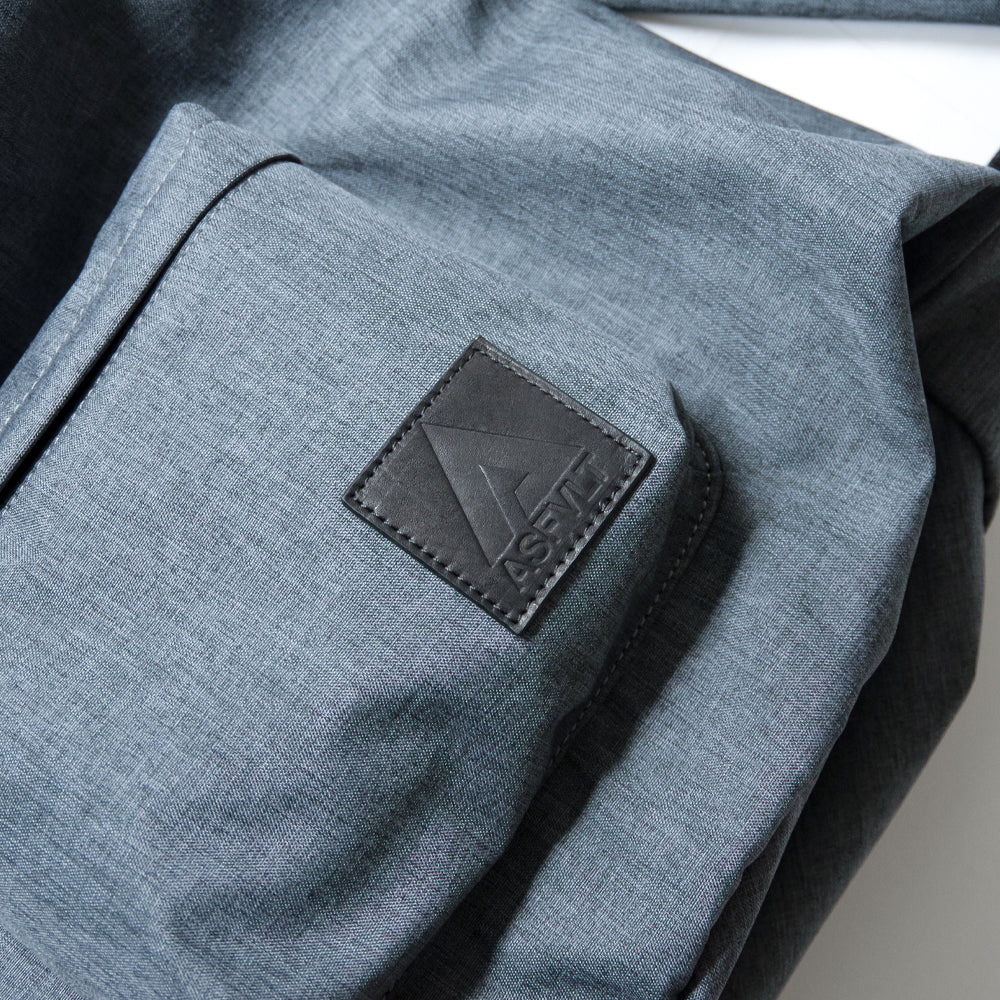 【ASFVLT アスファルト】DRAWSTRING BACKPACK CHARCOAL