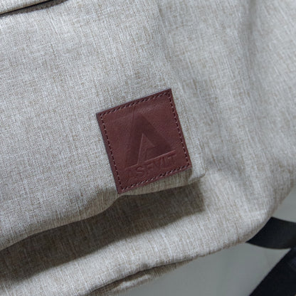 【ASFVLT アスファルト】DRAWSTRING BACKPACK BEIGE