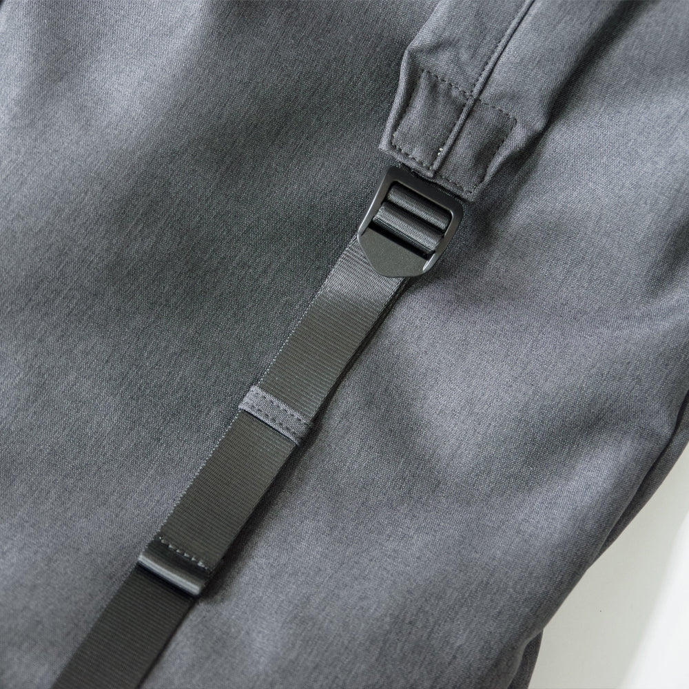 【ASFVLT アスファルト】DRAWSTRING BACKPACK CHARCOAL