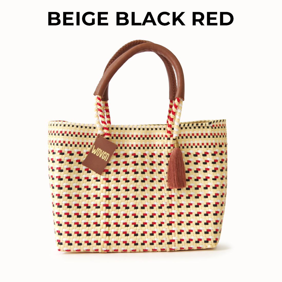 【WOVEN ウーヴン】メキシコ製 バスケットバッグ メルカドバッグ かごバッグ