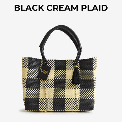 WOVEN ウーヴン Small Tote スモールトート メルカドバッグ マルシェバッグ 旅行 レジャー 夏コーデ デイリー使い
