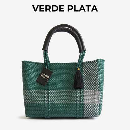 WOVEN ウーヴン Small Tote スモールトート メルカドバッグ マルシェバッグ 旅行 レジャー 夏コーデ デイリー使い