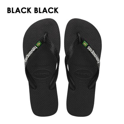 havaianas (ハワイアナス) 【日本正規代理店商品】Brasil Logo ブラジルロゴ サンダル 正規品 ラバービーチサンダル