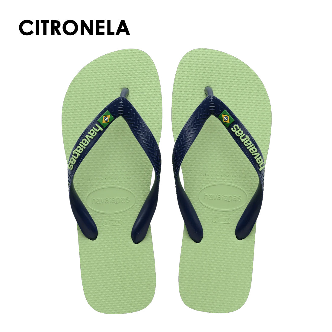 havaianas (ハワイアナス) 【日本正規代理店商品】Brasil Logo ブラジルロゴ サンダル 正規品 ラバービーチサンダル