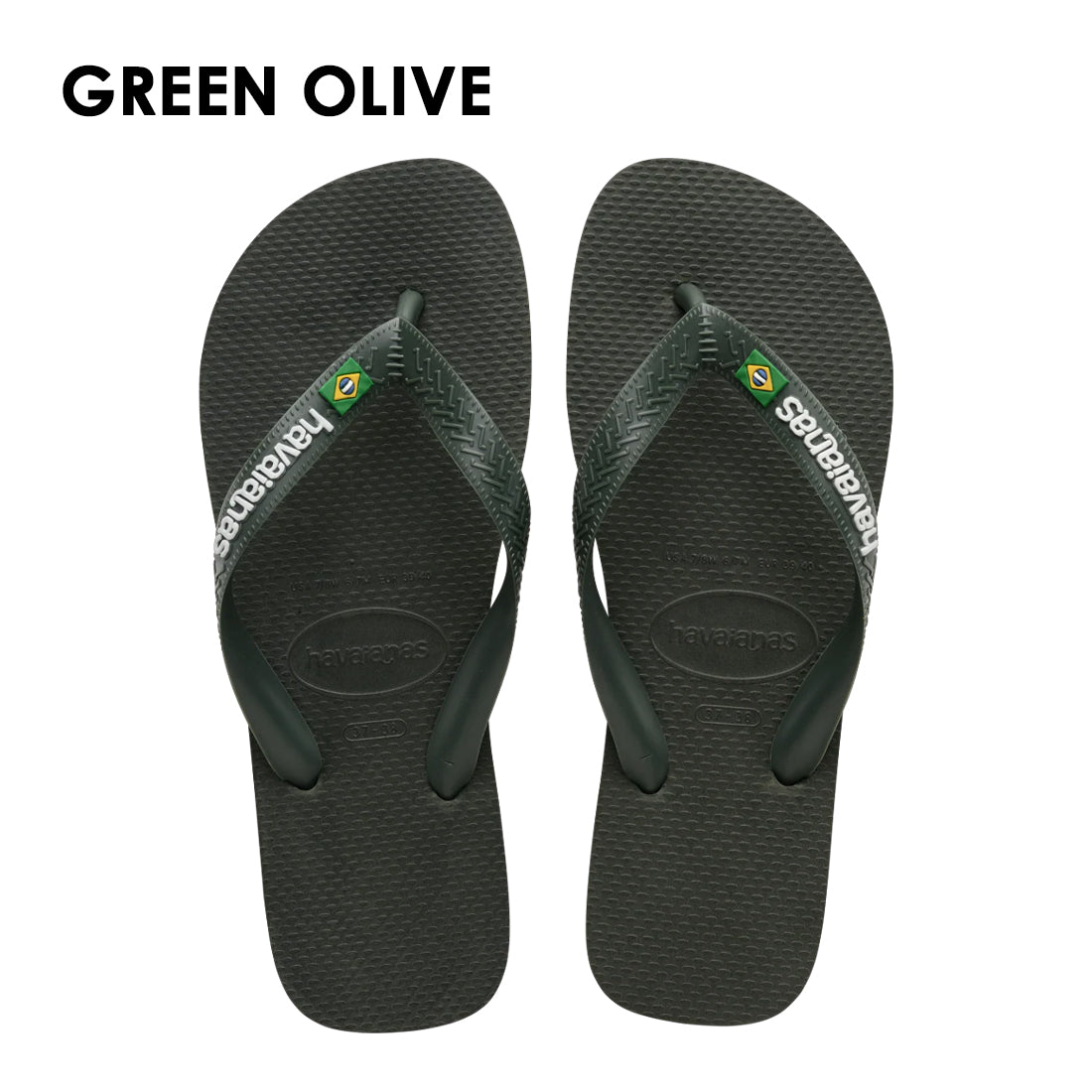 havaianas (ハワイアナス) 【日本正規代理店商品】Brasil Logo ブラジルロゴ サンダル 正規品 ラバービーチサンダル