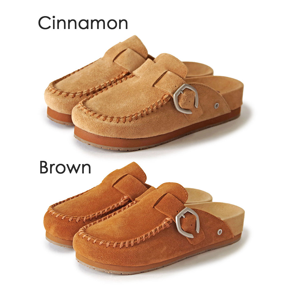 【MINNETONKA ミネトンカ】正規販売代理店 正規品 【BUCKLE CLOG】バックルクロッグ