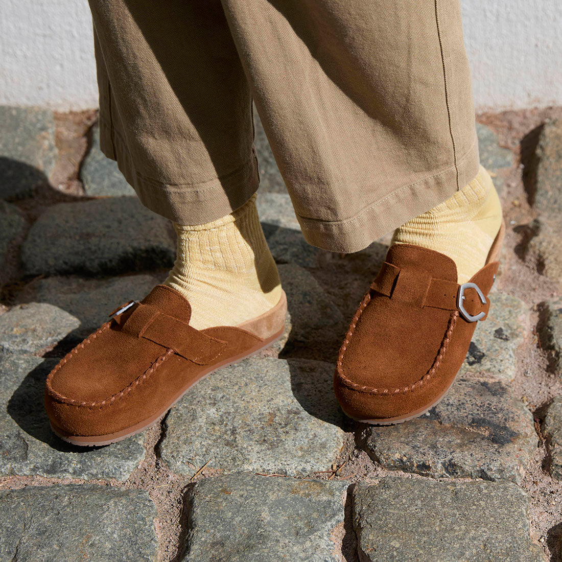 【MINNETONKA ミネトンカ】正規販売代理店 正規品 【BUCKLE CLOG】バックルクロッグ