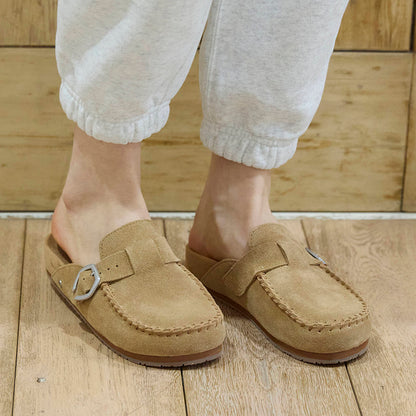 【MINNETONKA ミネトンカ】正規販売代理店 正規品 【BUCKLE CLOG】バックルクロッグ