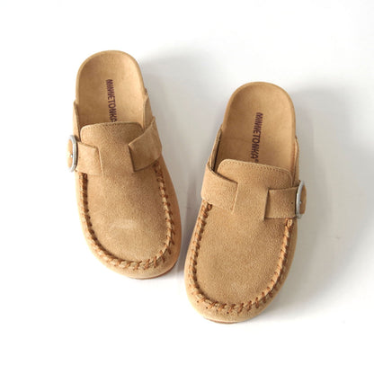 【MINNETONKA ミネトンカ】正規販売代理店 正規品 【BUCKLE CLOG】バックルクロッグ