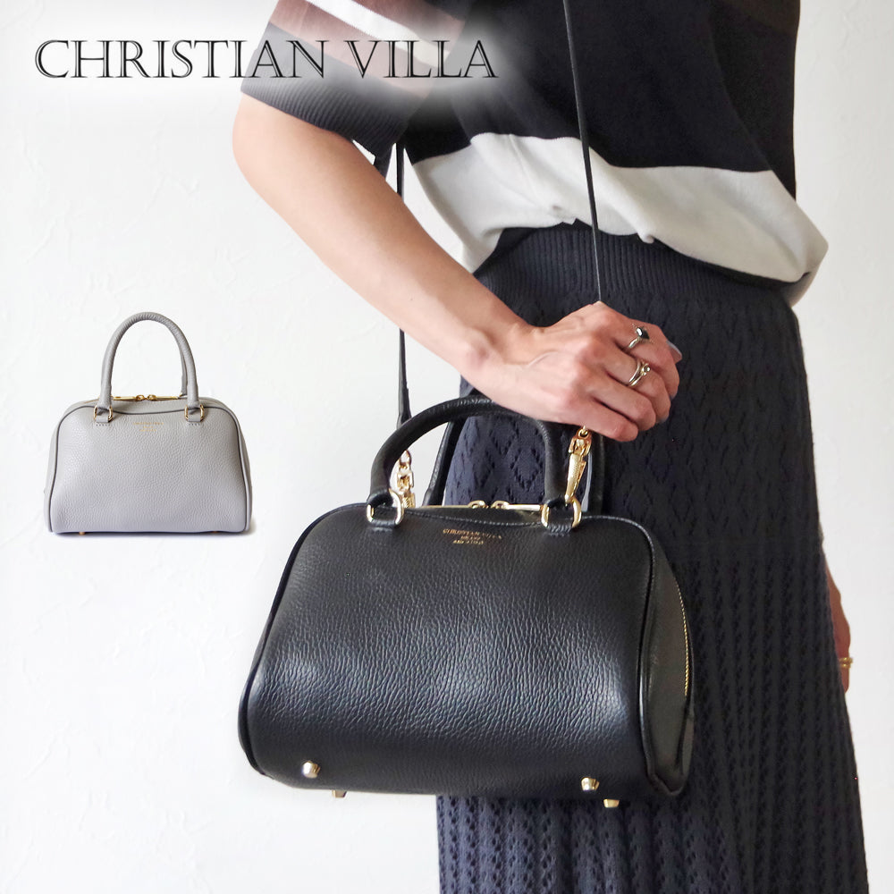 高級【christian villa 】クリスチャンヴィラのバッグ イタリア製