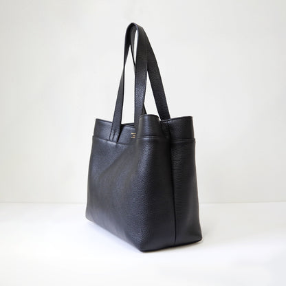 CHRISTIAN VILLA クリスチャン ヴィラ 【MILENA SHOPPING BAG 4972 PLLE MARTELLATA】 トートバッグ 通勤バッグ B5