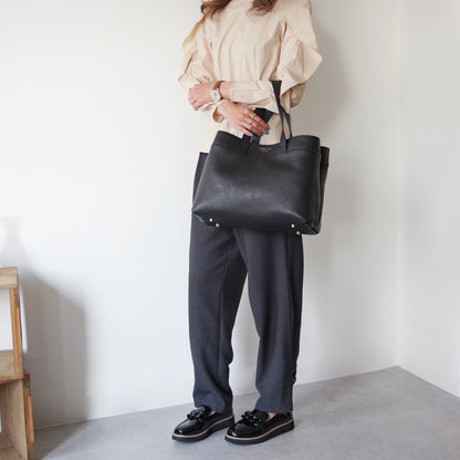 CHRISTIAN VILLA クリスチャン ヴィラ 【MILENA SHOPPING BAG 4972 PLLE MARTELLATA】 トートバッグ 通勤バッグ B5