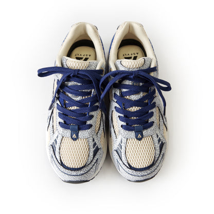 【ASFVLT アスファルト】【CITY RUN】WHITE NAVY CRAKED【CR015】