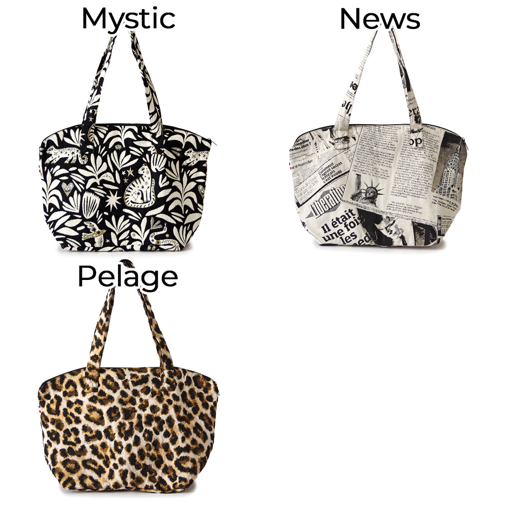 【Erwan L アルワンエル】フランス製 【Shell zip tote 25002】トートバッグ