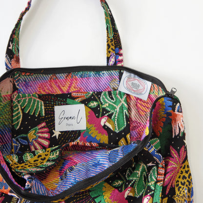 【Erwan L アルワンエル】フランス製 【Shell zip tote 25002】トートバッグ