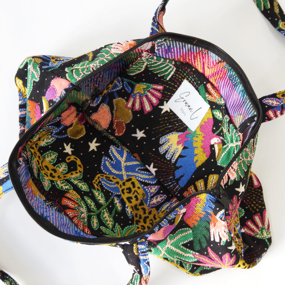 【Erwan L アルワンエル】フランス製 【Shell zip tote 25002】トートバッグ