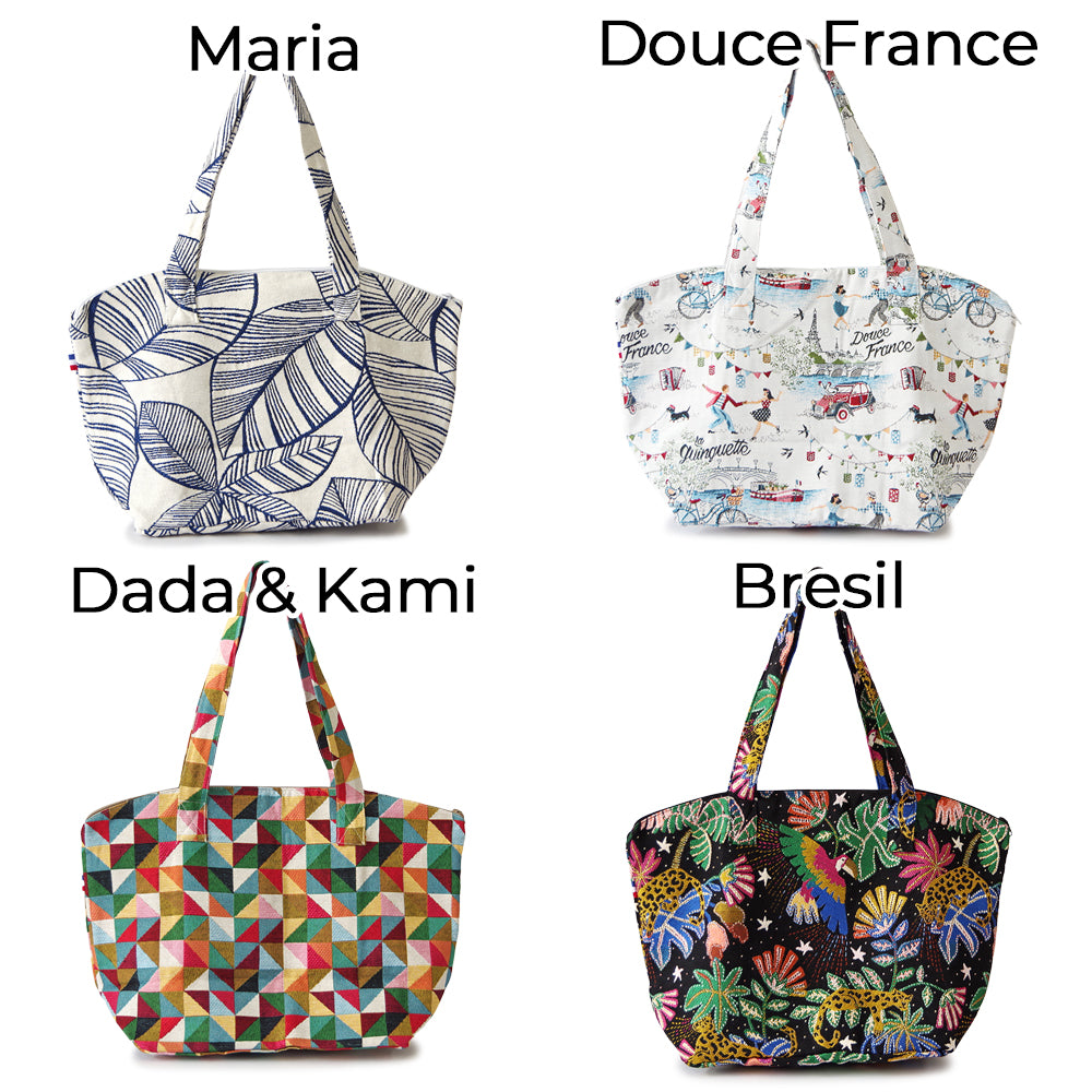 【Erwan L アルワンエル】フランス製 【Shell zip tote 25002】トートバッグ