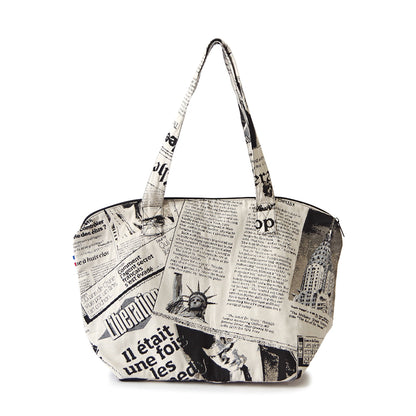 【Erwan L アルワンエル】フランス製 【Shell zip tote 25002】トートバッグ