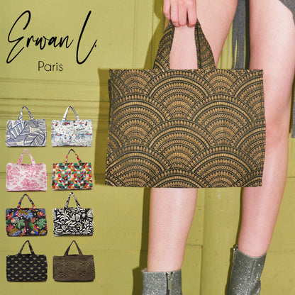 【Erwan L アルワンエル】フランス製 【Gusset tote 25003】 トートバッグ
