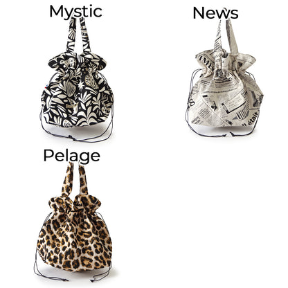 【Erwan L アルワンエル】 フランス製 【Drawstring tote 25007】トートバッグ