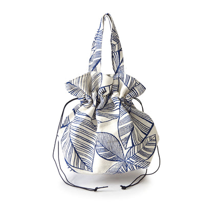 【Erwan L アルワンエル】 フランス製 【Drawstring tote 25007】トートバッグ