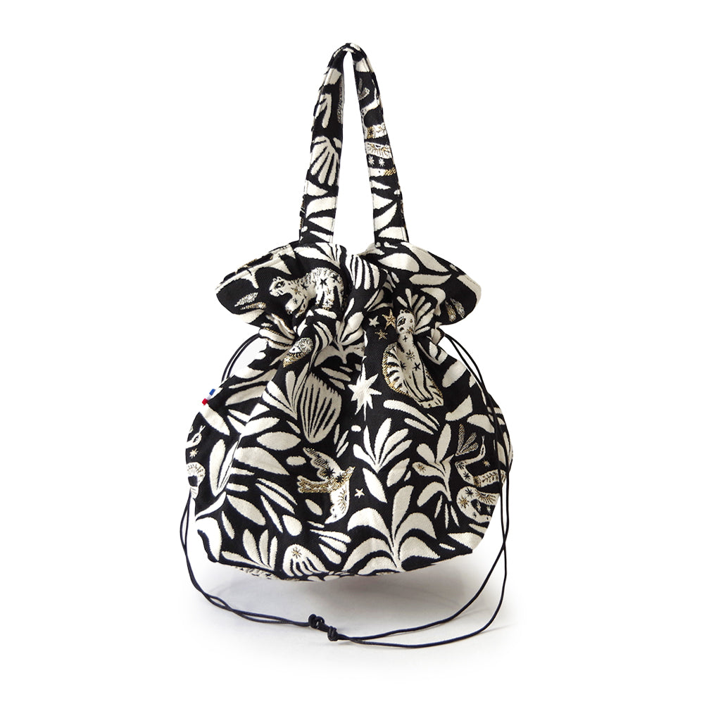【Erwan L アルワンエル】 フランス製 【Drawstring tote 25007】トートバッグ