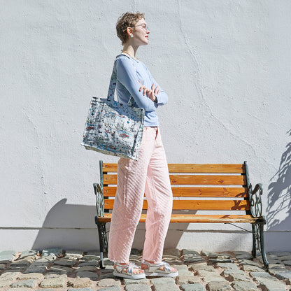 【Erwan L アルワンエル】 フランス製 【Boxy tote 25010】 トートバッグ