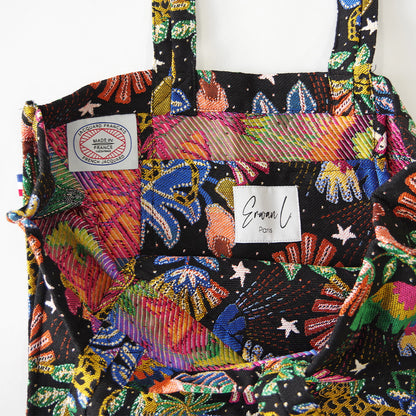 【Erwan L アルワンエル】 フランス製 【Boxy tote 25010】 トートバッグ