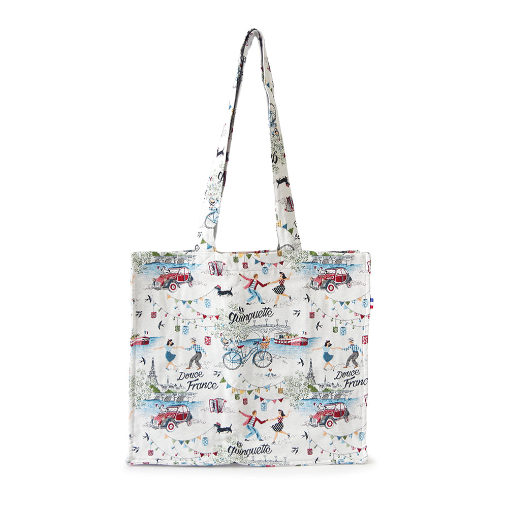 【Erwan L アルワンエル】 フランス製 【Boxy tote 25010】 トートバッグ