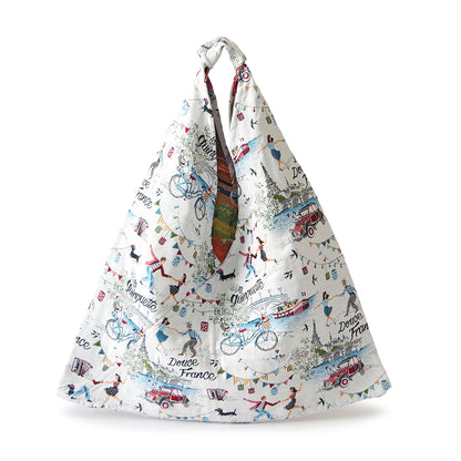 【Erwan L アルワンエル】 フランス製 【Envelop bag 25011】トートバッグ