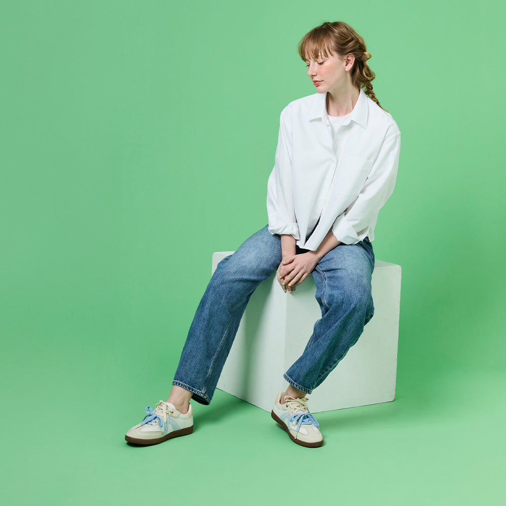 【ASFVLT アスファルト】【ELITE CLASSIC】CREAM PONY HAIR BLUE【ELC044】