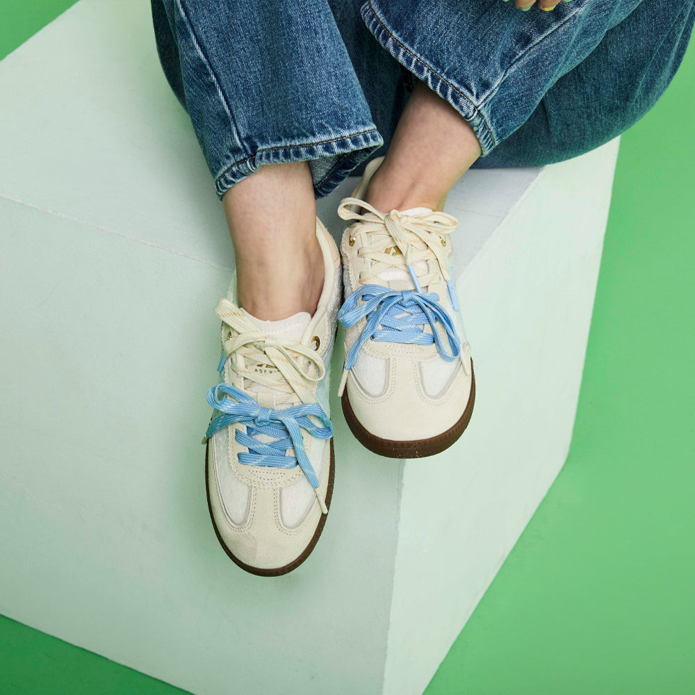 【ASFVLT アスファルト】【ELITE CLASSIC】CREAM PONY HAIR BLUE【ELC044】