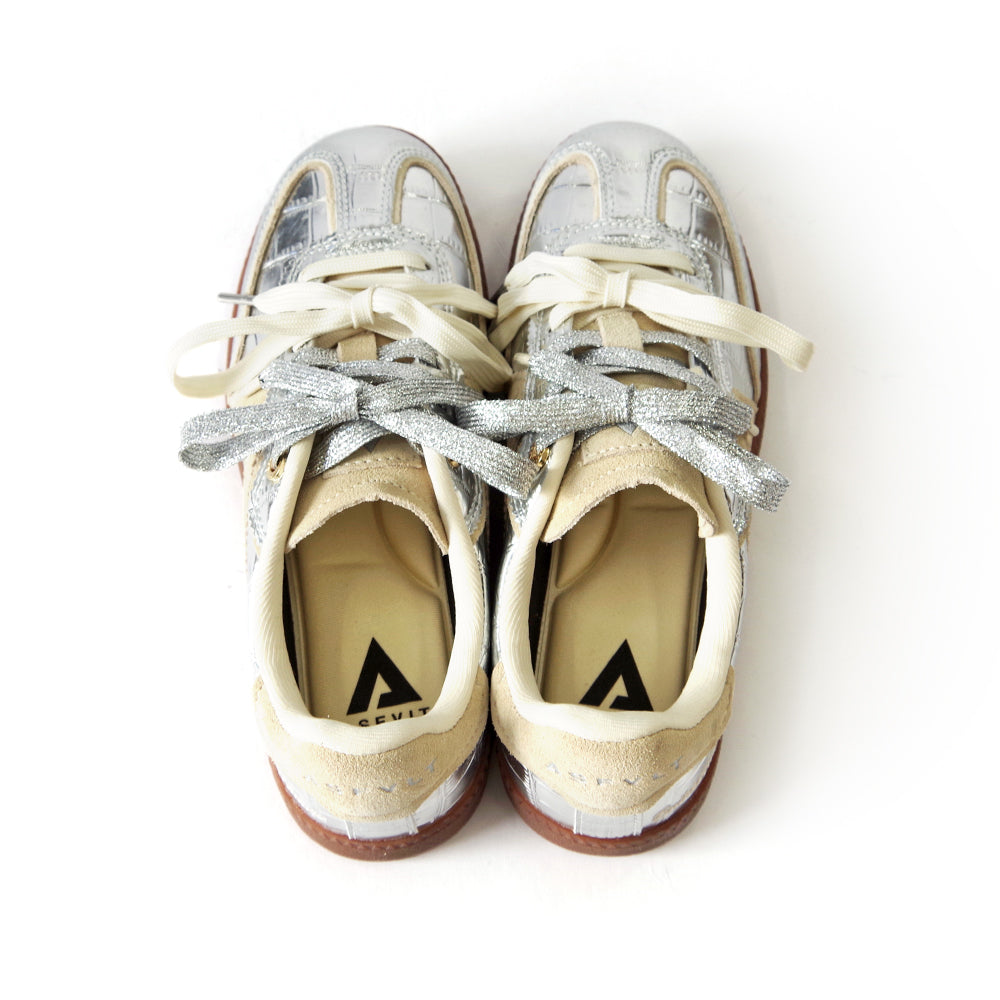 【ASFVLT アスファルト】【ELITE CLASSIC】SILVER CROC TAN【ELC041】