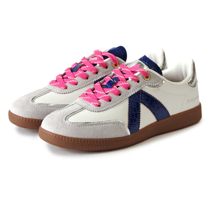 【ASFVLT アスファルト】【ELITE CLASSIC】WHITE NAVY CROC SILVER【ELC047】