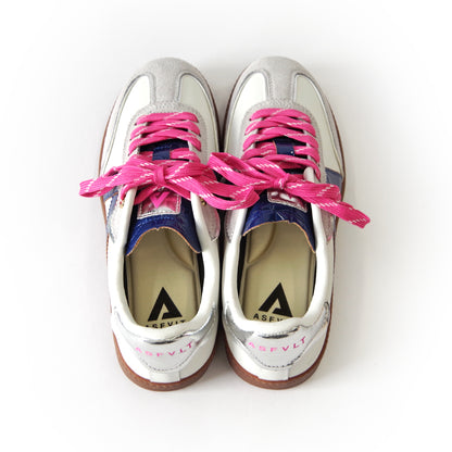 【ASFVLT アスファルト】【ELITE CLASSIC】WHITE NAVY CROC SILVER【ELC047】