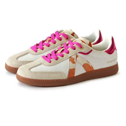 【ASFVLT アスファルト】【ELITE CLASSIC】TAN COW PONY HAIR FUSHIA【ELC007】