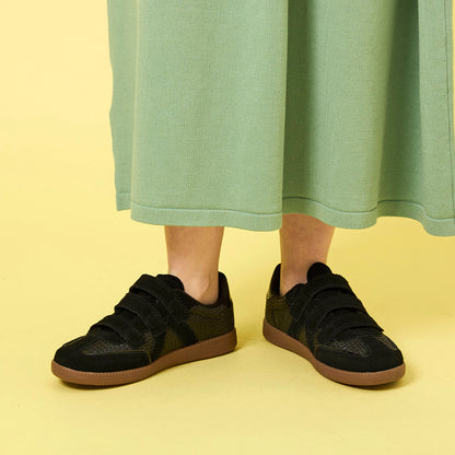 【ASFVLT アスファルト】【ELITE CLASSIC VELCRO】BLACK RAFIA【ELV04】