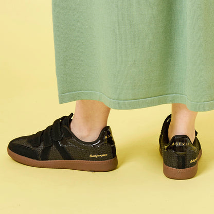 【ASFVLT アスファルト】【ELITE CLASSIC VELCRO】BLACK RAFIA【ELV04】