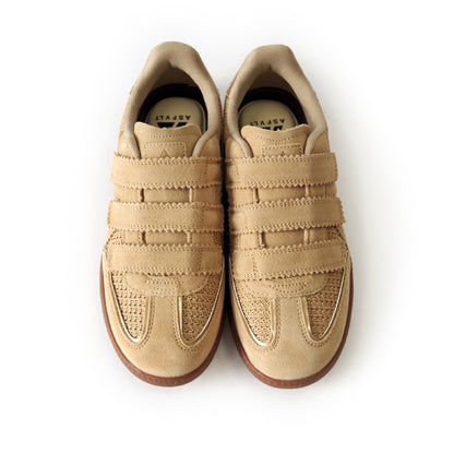 【ASFVLT アスファルト】【ELITE CLASSIC VELCRO】BEIGE RAFIA【ELV05】