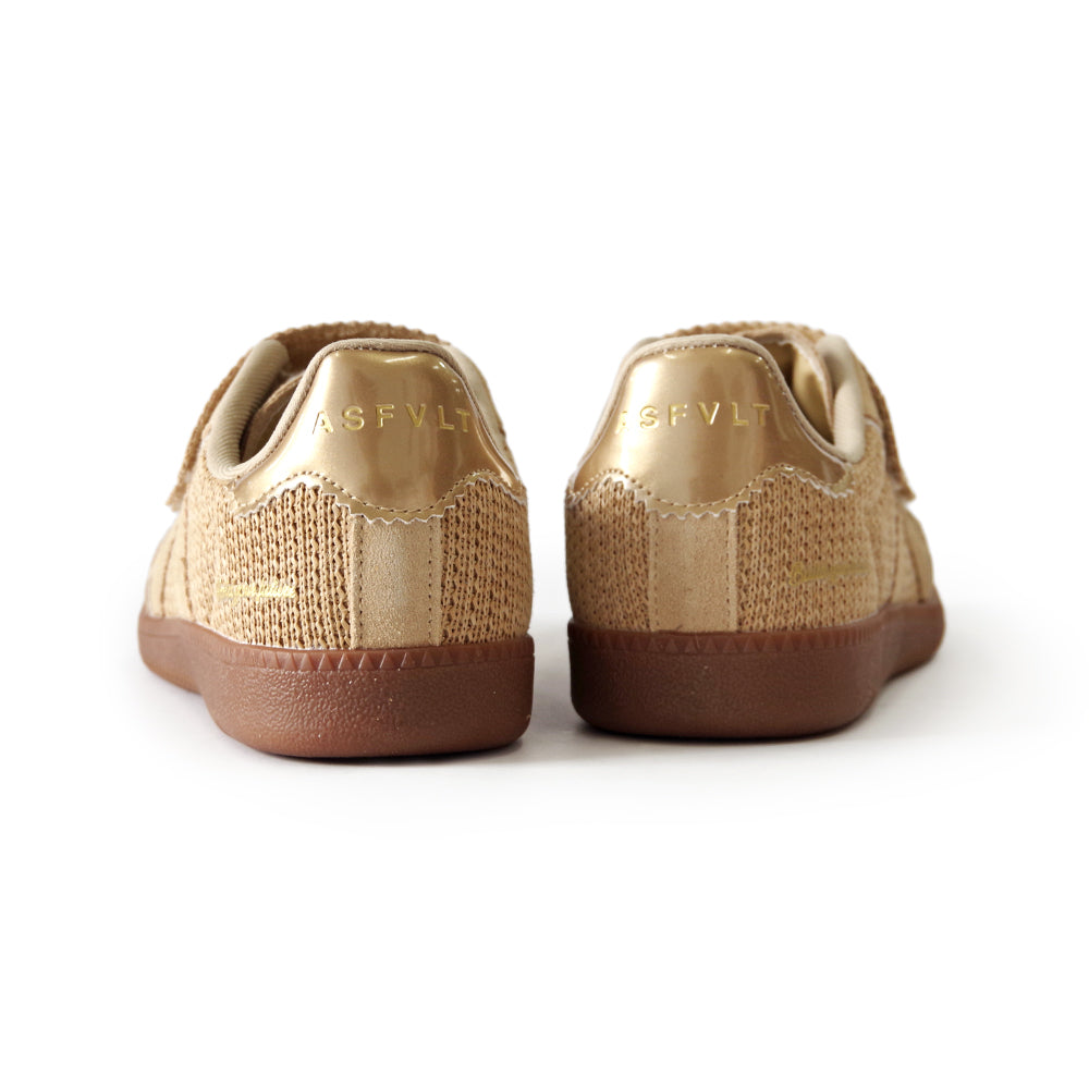 【ASFVLT アスファルト】【ELITE CLASSIC VELCRO】BEIGE RAFIA【ELV05】