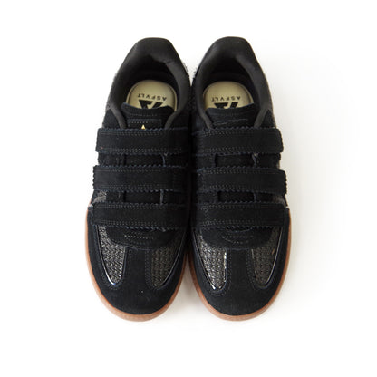 【ASFVLT アスファルト】【ELITE CLASSIC VELCRO】BLACK RAFIA【ELV04】