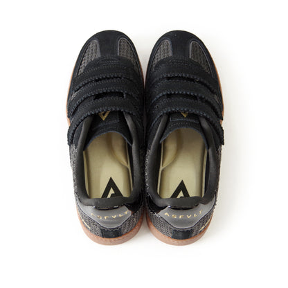 【ASFVLT アスファルト】【ELITE CLASSIC VELCRO】BLACK RAFIA【ELV04】