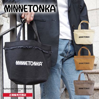 ミネトンカ MINNETONKA 【FRINGE TOTE BAG】正規販売代理店 正規品 フリンジ トートバッグ ミニバッグ ロゴ