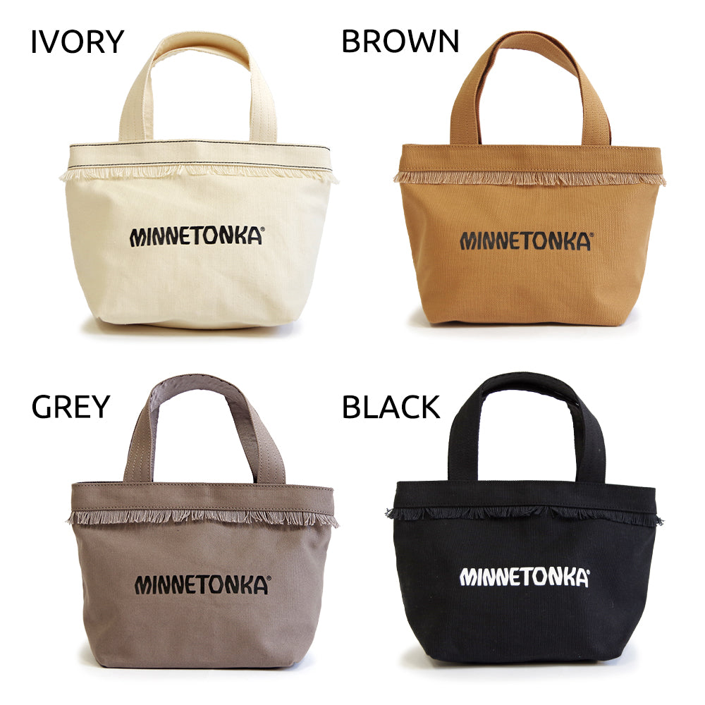 ミネトンカ MINNETONKA 【FRINGE TOTE BAG】正規販売代理店 正規品 フリンジ トートバッグ ミニバッグ ロゴ