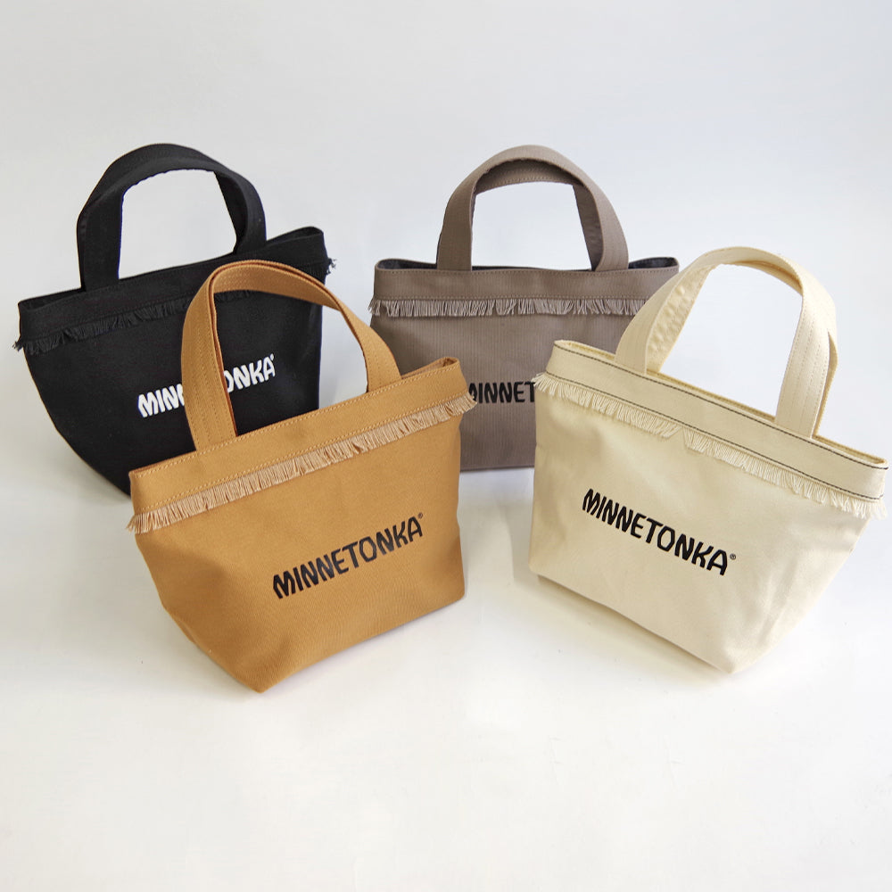 ミネトンカ MINNETONKA 【FRINGE TOTE BAG】正規販売代理店 正規品 フリンジ トートバッグ ミニバッグ ロゴ