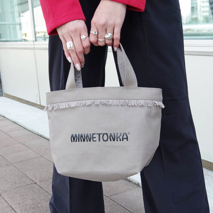 ミネトンカ MINNETONKA 【FRINGE TOTE BAG】正規販売代理店 正規品 フリンジ トートバッグ ミニバッグ ロゴ