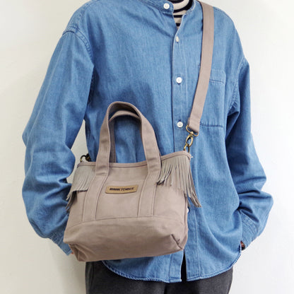 ミネトンカ MINNETONKA 【SIDE FRINGE 2WAY TOTE BAG】正規販売代理店 正規品 フリンジ トートバッグ ミニバッグ 2way ショルダーバッグ