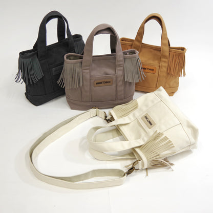 ミネトンカ MINNETONKA 【SIDE FRINGE 2WAY TOTE BAG】正規販売代理店 正規品 フリンジ トートバッグ ミニバッグ 2way ショルダーバッグ