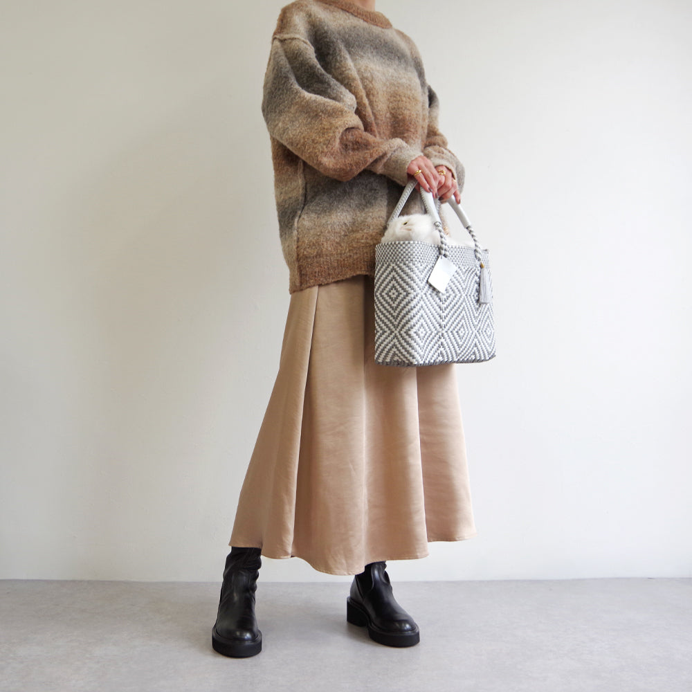 【WOVEN ウーヴン】エコファーねこ2WAYバッグ【ECO FUR NEKO 2WAY BAG】