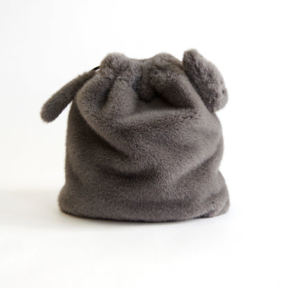 【WOVEN ウーヴン】エコファーねこ2WAYバッグ【ECO FUR NEKO 2WAY BAG】